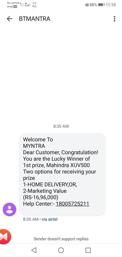 myntra lucky draw contact|Myntra.com — lucky draw winner fraud.